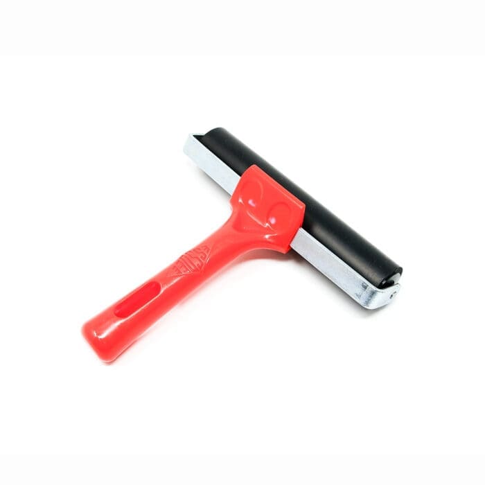A 6" Roller with red handle