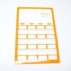 Orange Care Home Monthly Coloured Cards