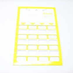 Yellow Bifold Monthly Cards